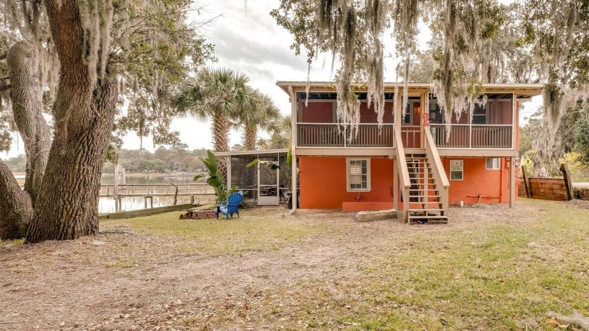 Retro Rainbow At Herb River-Orange Oasis #2-Upstairs Savannah Exterior photo